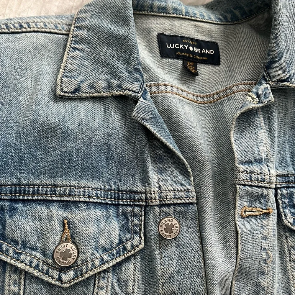 Lucky Brand Blue Denim Jacket - Picture 3 of 5